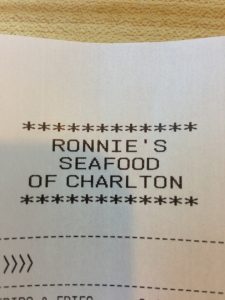 Massachusetts Worcester Ronnie's Seafood