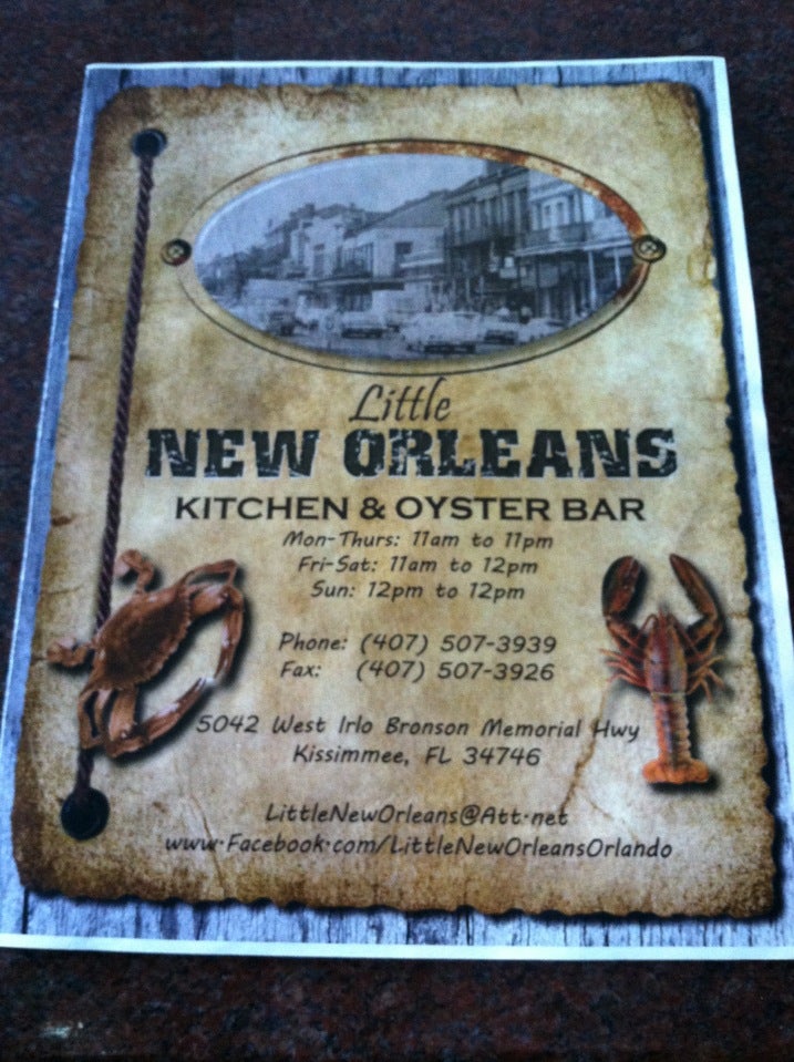 Florida Kissimmee Little New Orleans Kitchen & Oyster Bar photo 3