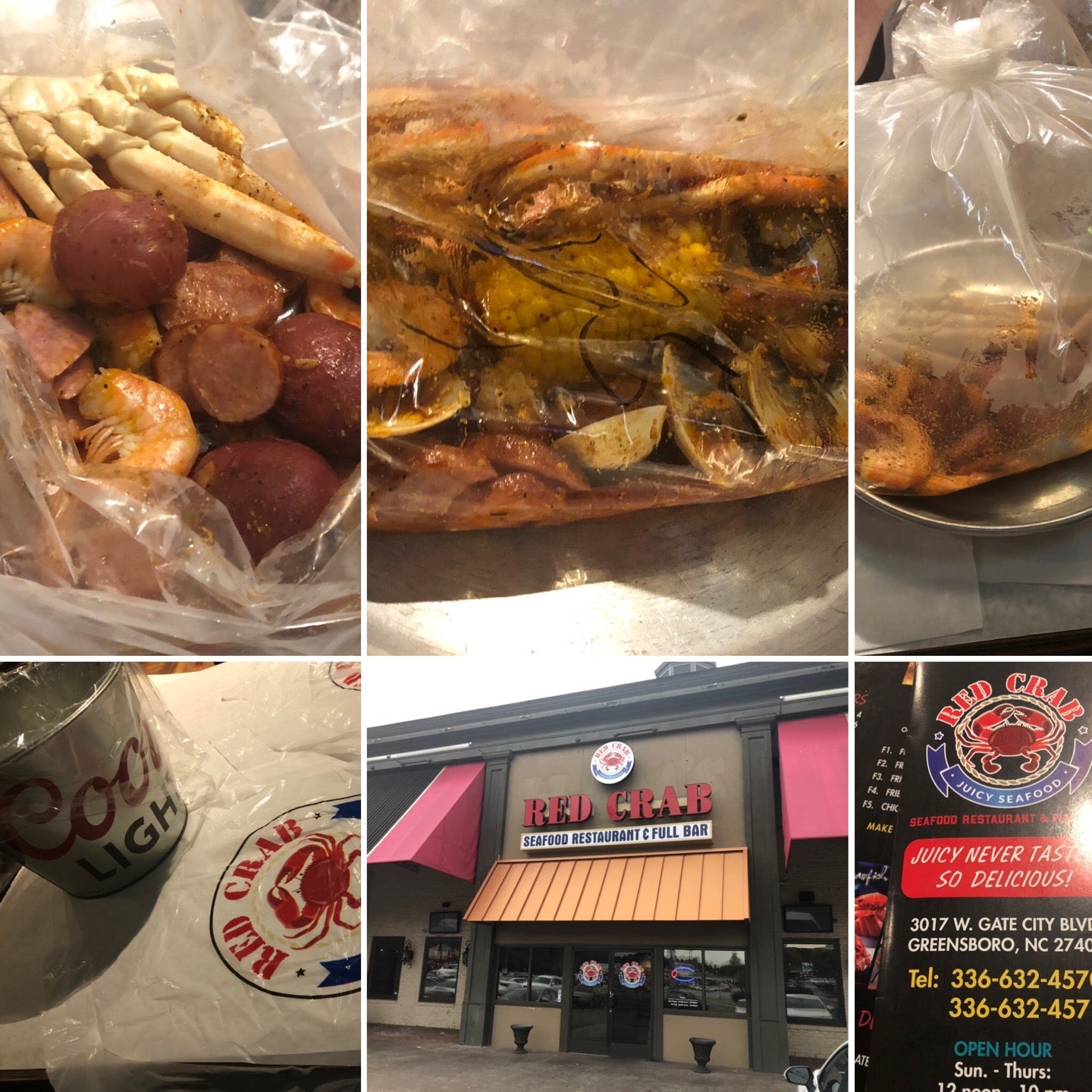 North Carolina Greensboro Red Crab Juicy Seafood - Greensboro photo 5