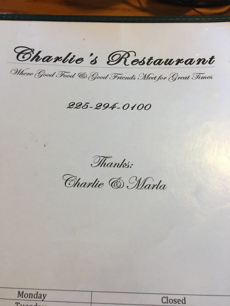 Louisiana Hammond Charlie's Restaurant photo 3