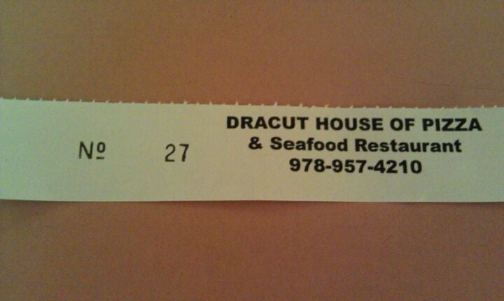 Massachusetts Lowell Dracut House of Pizza & Seafood Restaurant photo 3