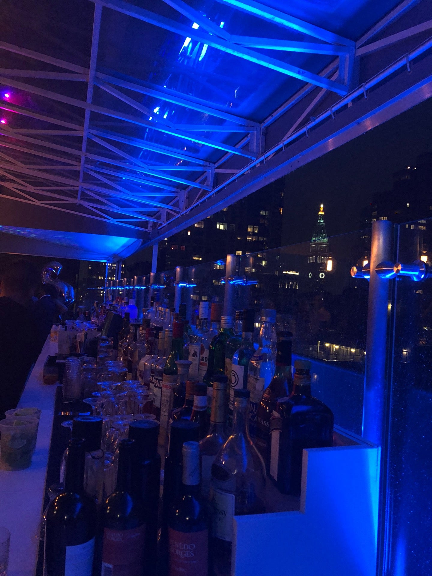 New Jersey Jersey City Mykonos Bleu restaurant and rooftop photo 5