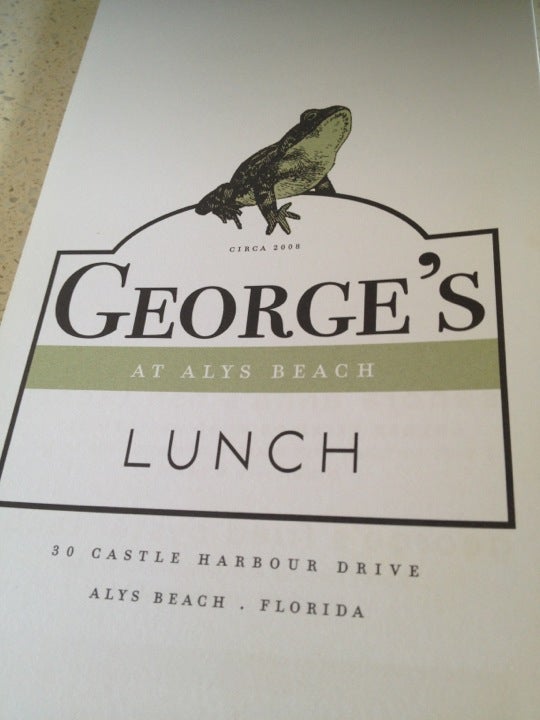 Florida Panama City Beach George's at Alys Beach photo 3