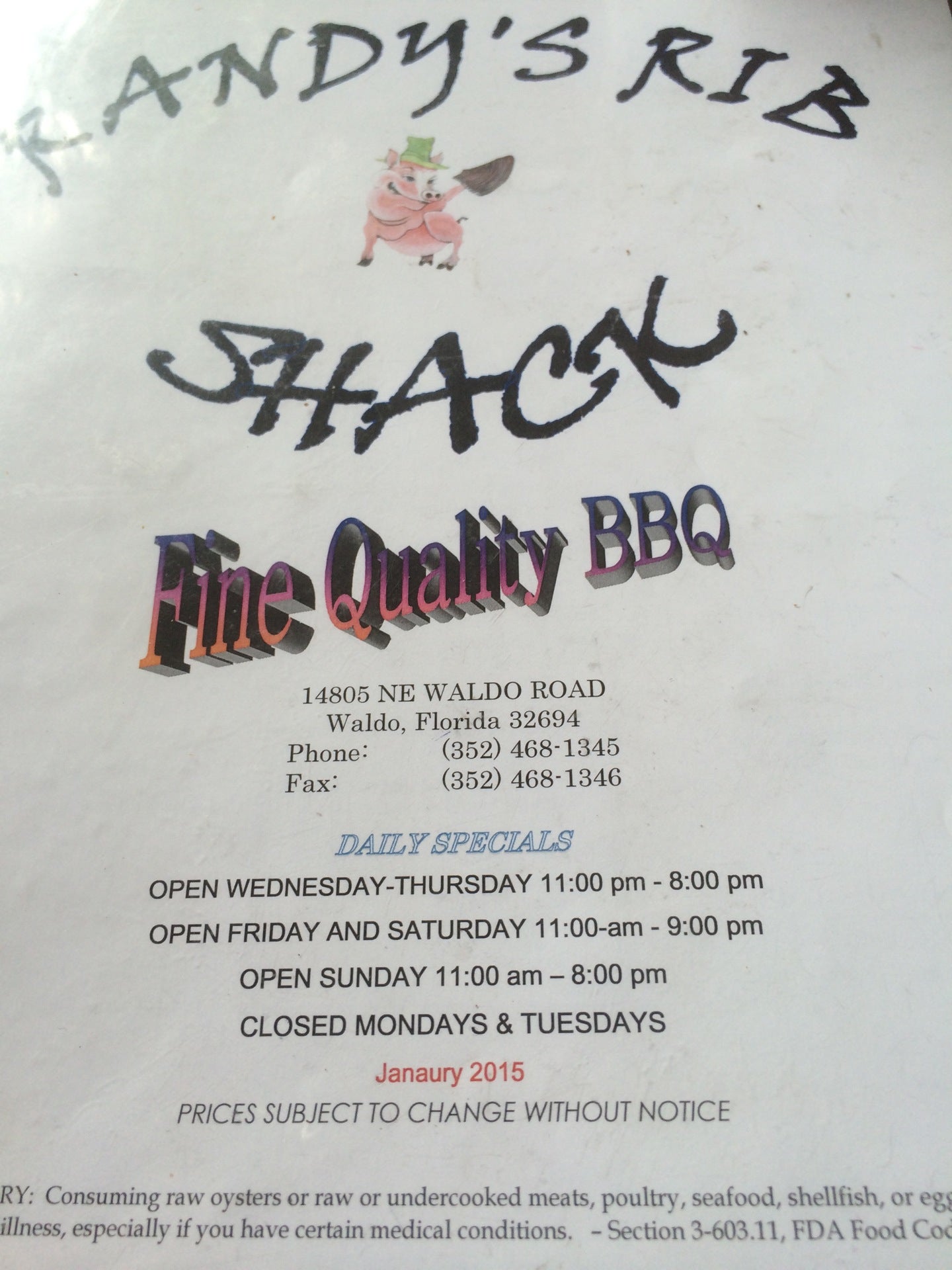 Florida Gainesville Randy's Rib Shack photo 3