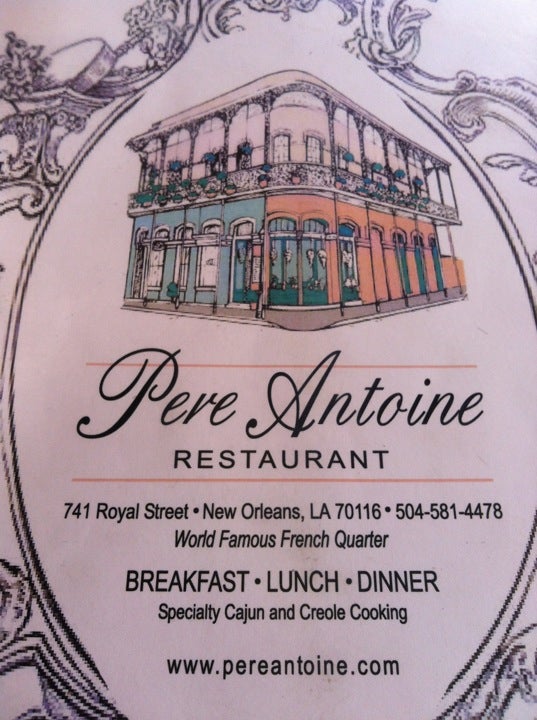 Louisiana New Orleans Pere Antoine Restaurant photo 5