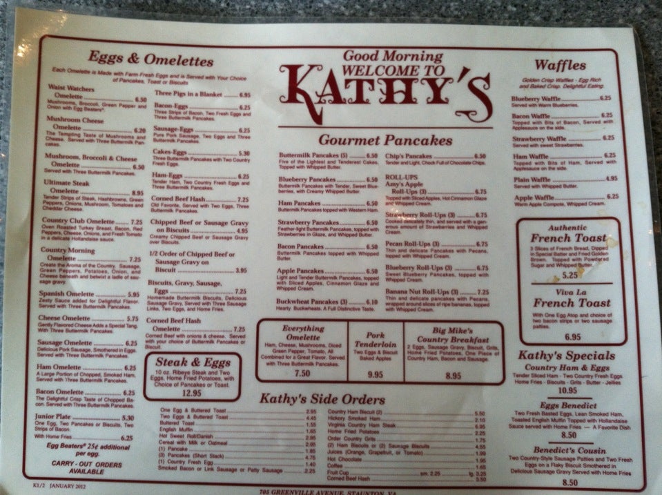 Virginia Staunton Kathy's Restaurant photo 7