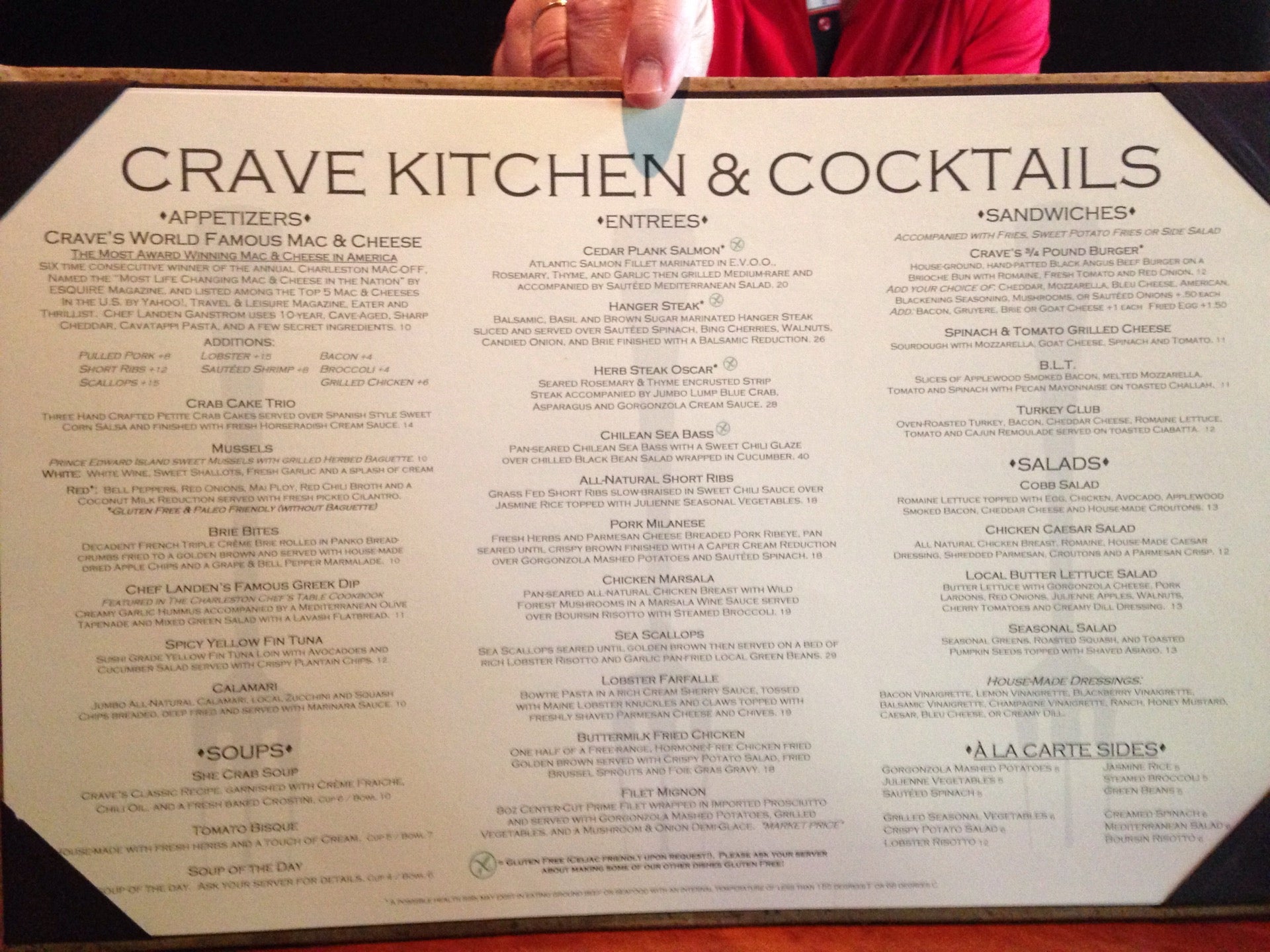 South Carolina Mount Pleasant Crave Kitchen & Cocktails photo 7