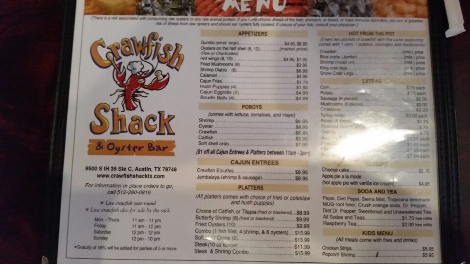 Texas Austin Crawfish Shack & Oyster Bar photo 5