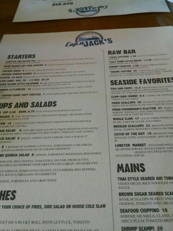 Rhode Island Newport Cap'n Jack's Restaurant photo 3