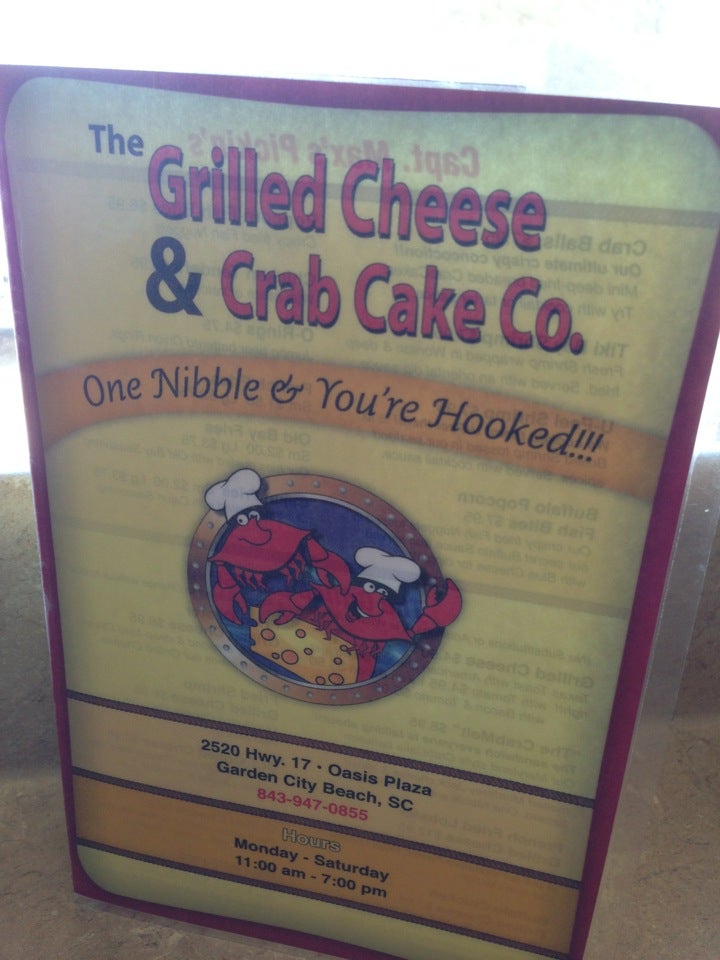 South Carolina Murrells Inlet Grilled Cheese & Crab Cake photo 5